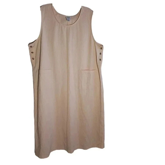 Only Necessities Dress 24W Peach - Picture 1 of 7